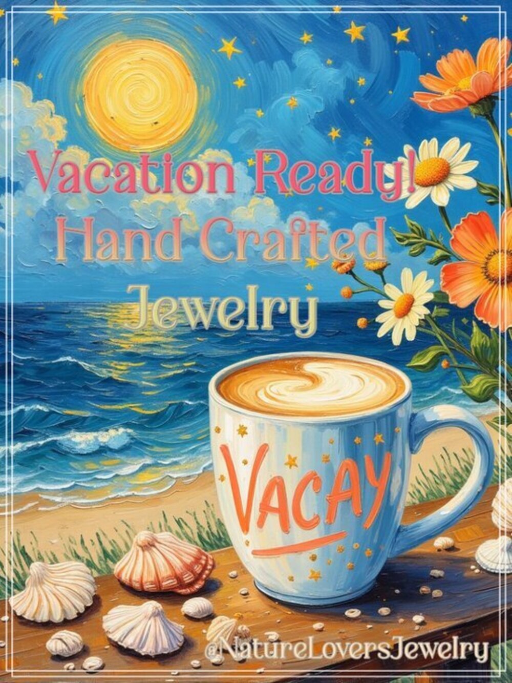 Handcrafted! OOAK! Unique! Colorful Jewelry for your Summer Vacation Time
